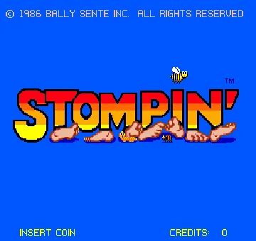 Stompin' screen shot title